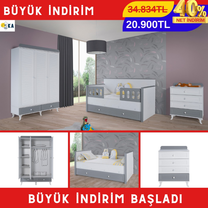 3 Kapılı Çocuk Odası